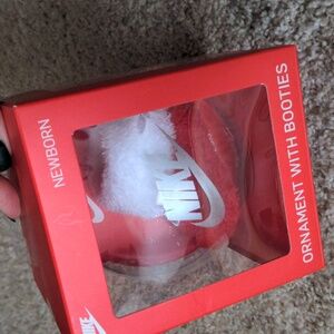 NWT Nike Ornament with Baby Booties